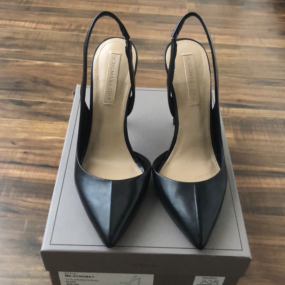 BCBG leather pumps